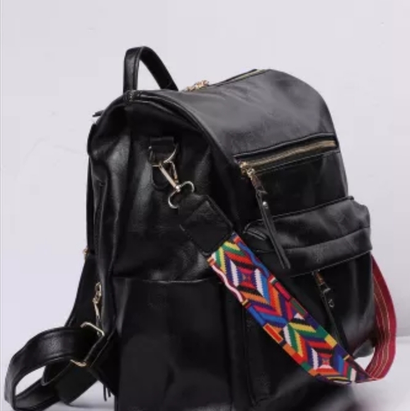 1 left😄New faux leather versatile backpack - Picture 10 of 15